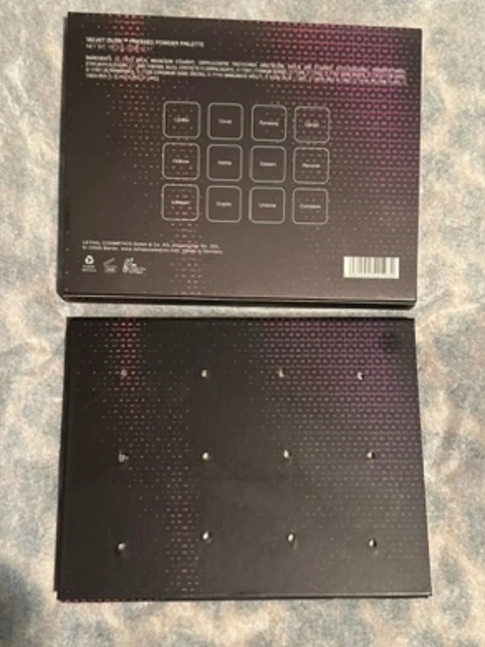 Lethal Cosmetics Velvet Dusk Palette-NIB